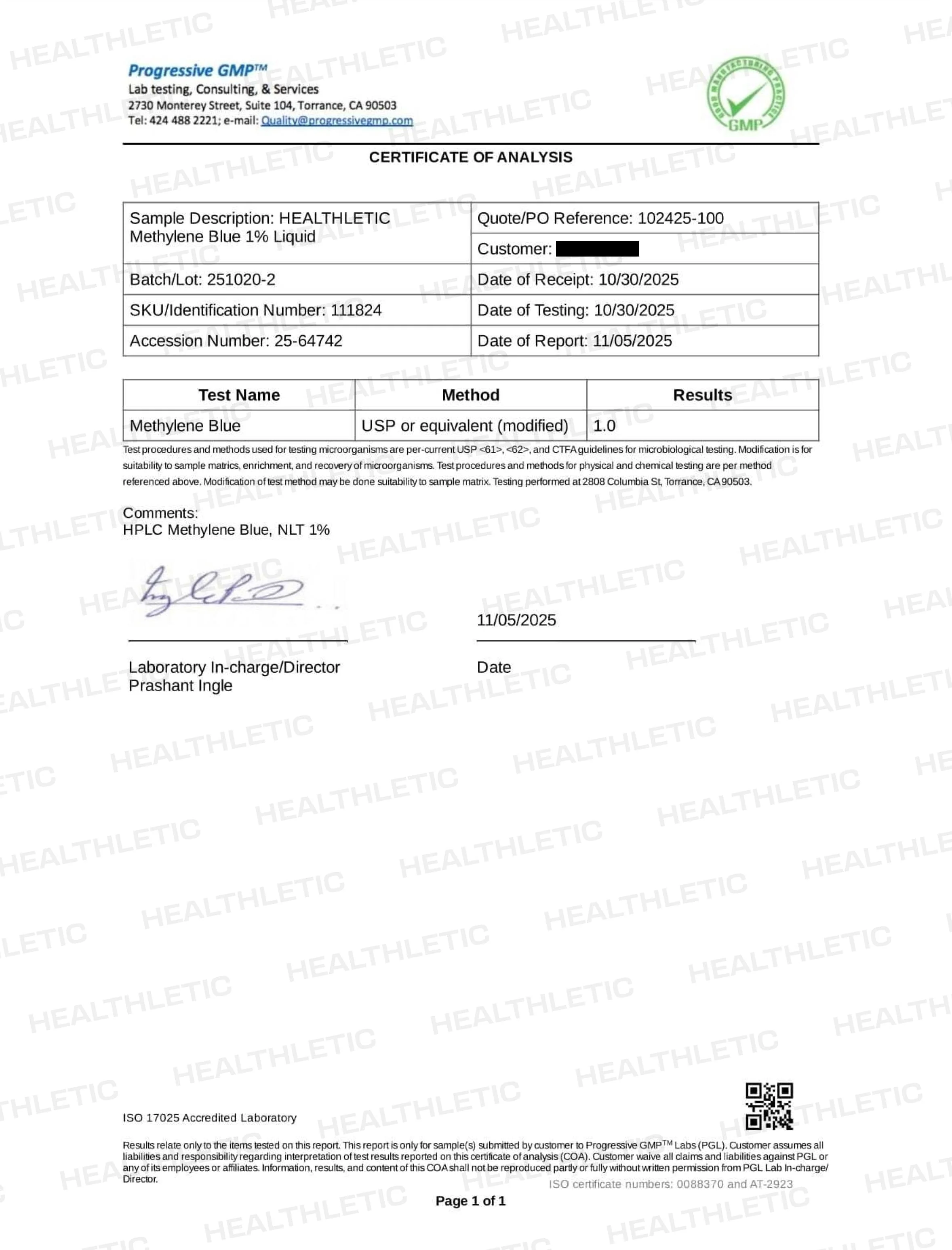 Ultimate methylene blue 1% 30mL (1.0 oz) | Just Shipping - Image 4